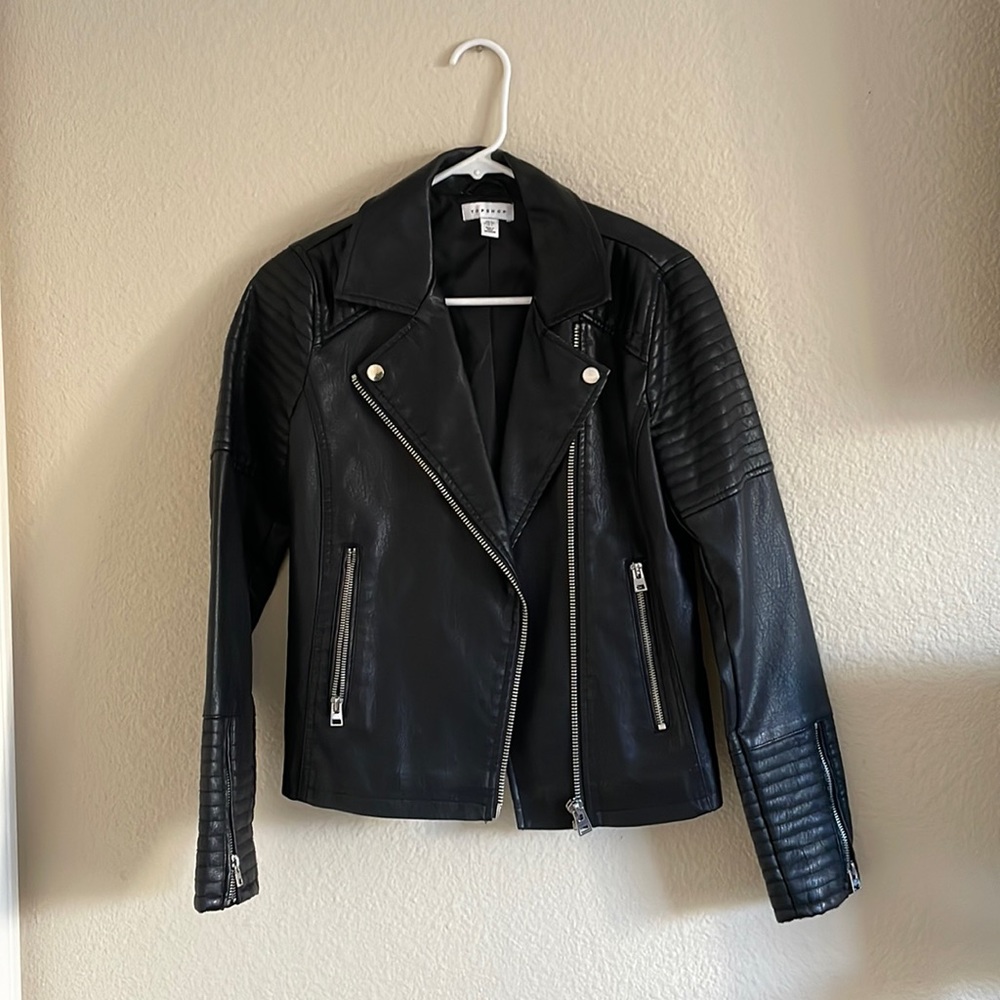 Topshop Leather Jacket